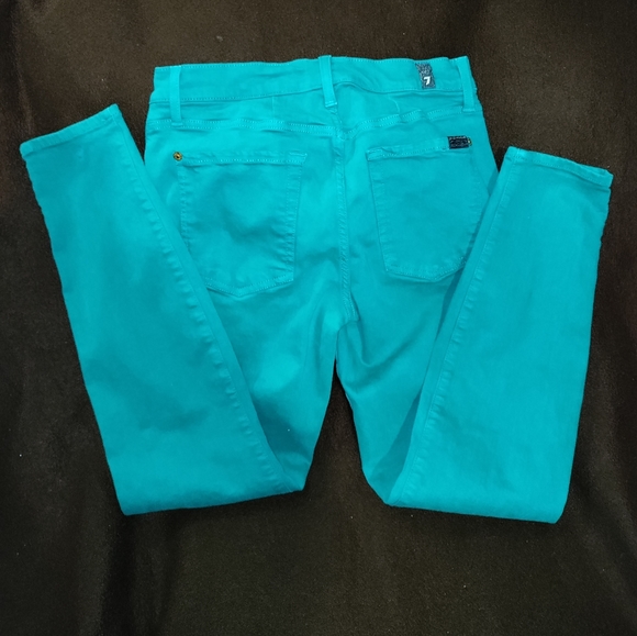 7 for all mankind the ankle skinny jeans size 31 - Picture 4 of 7